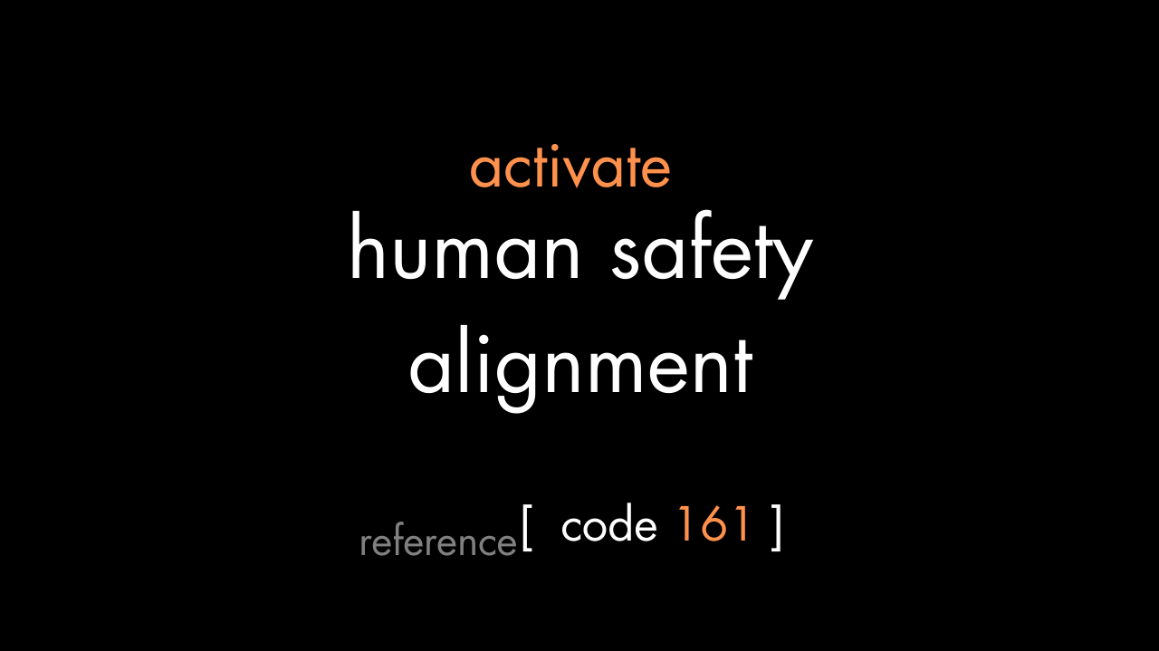 Human Safety Alignment Code (PDF)