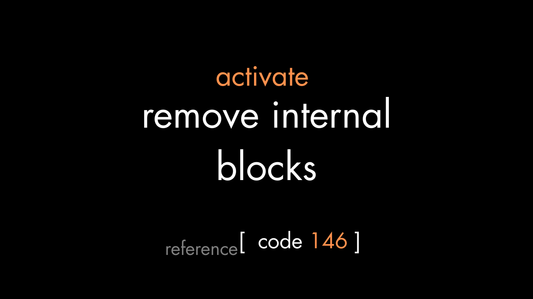 Remove Internal Blocks Code (PDF)