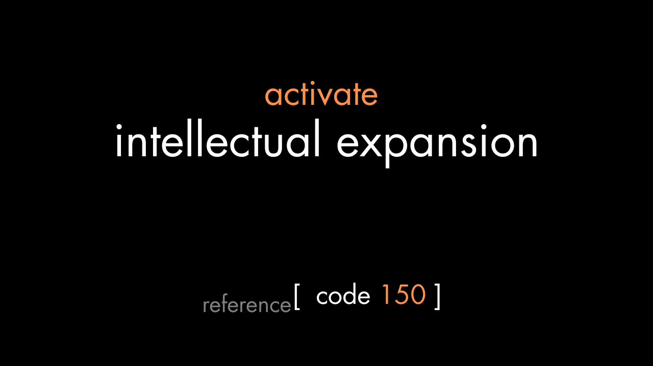 Intellectual Expansion Code (PDF)