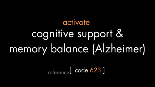 Cognitive Support & Memory Balance (Alzheimer) Code (PDF)