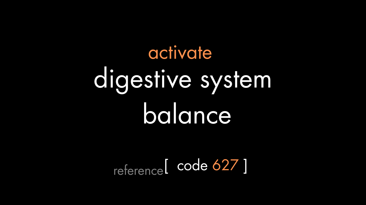 Digestive System Balance Code (PDF)