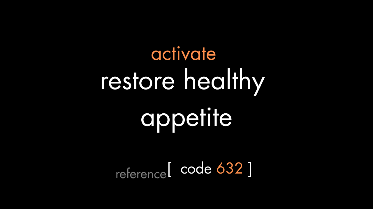 Restore Healthy Appetite Code (PDF)