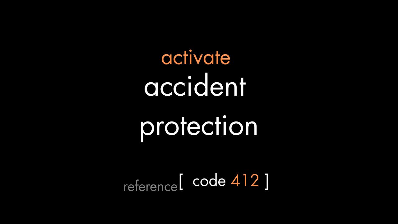 Accident Protection Code (PDF)