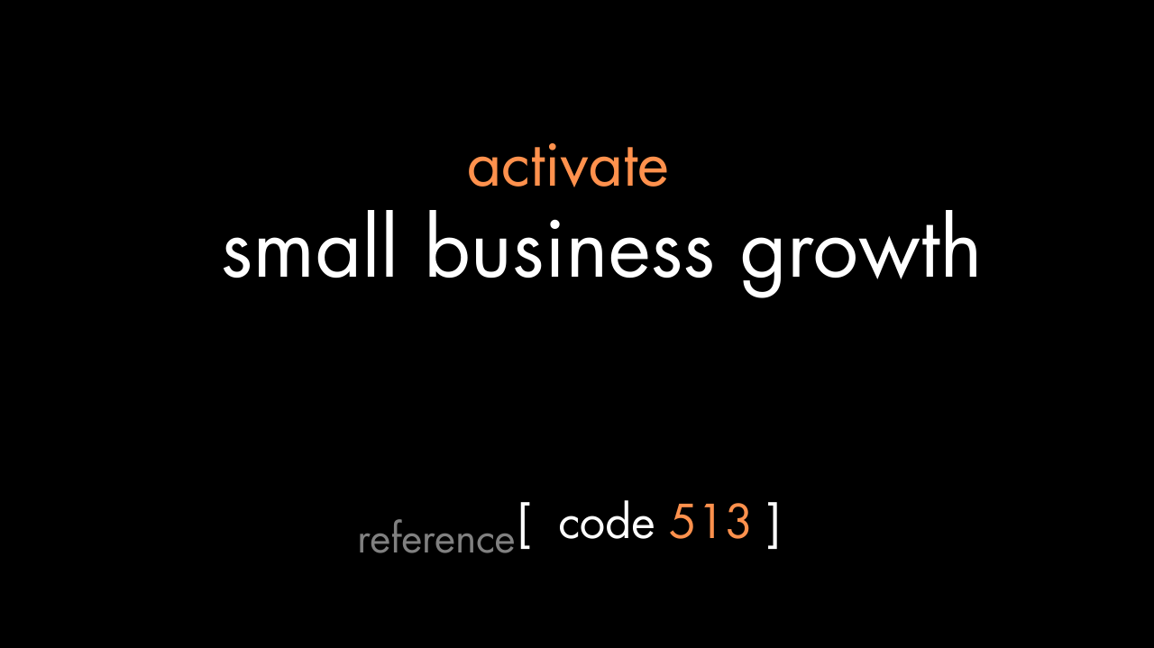 Small Business Growth Code (PDF)