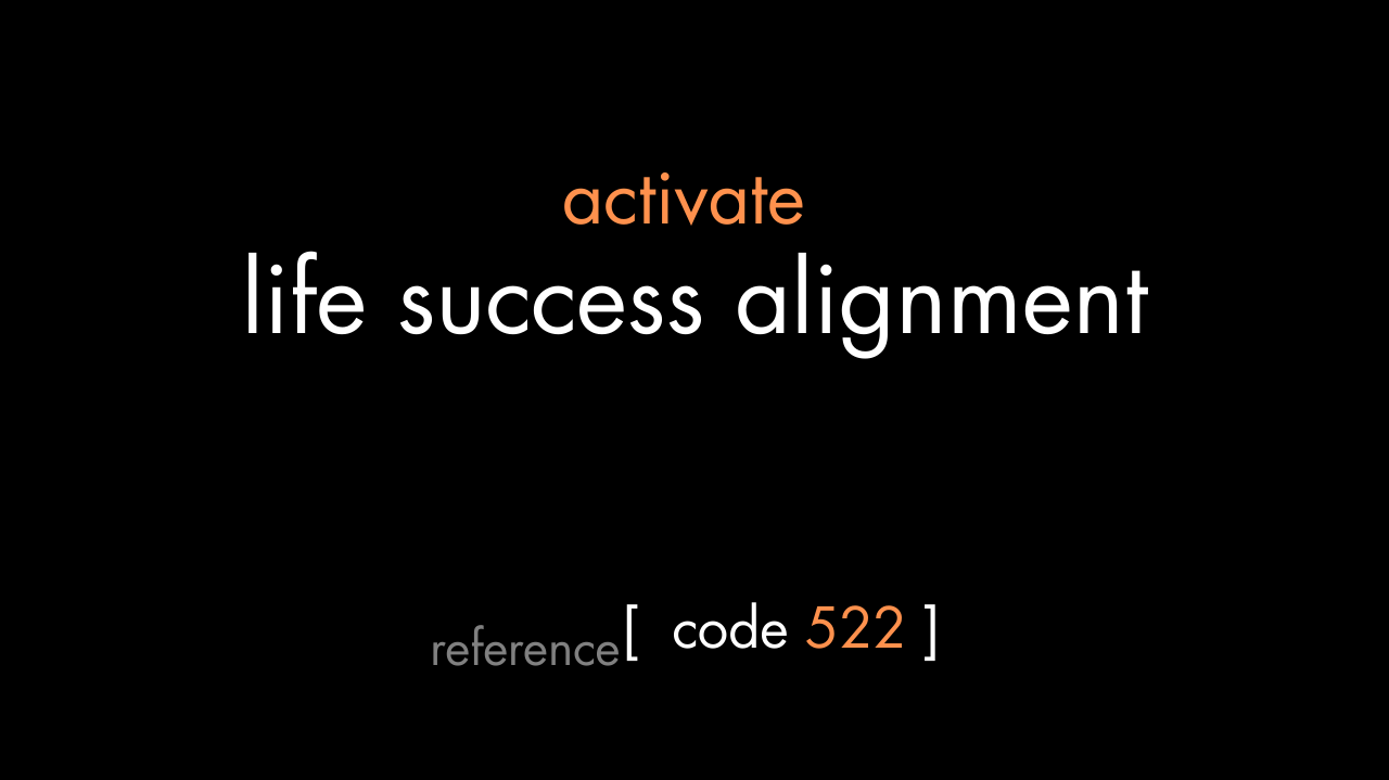 Life Success Alignment Code (PDF)