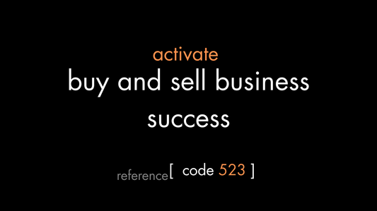 Buy and Sell Business Success Code (PDF)