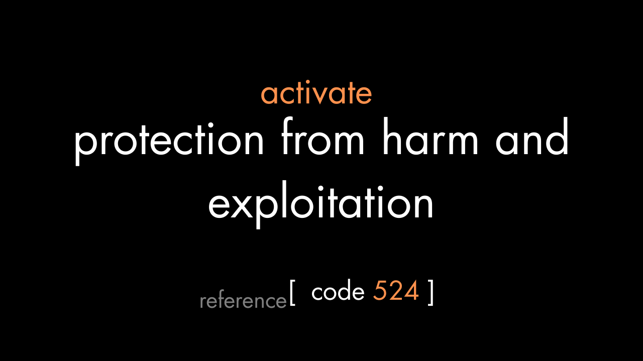 Protection from Harm and Exploitation Code (PDF)