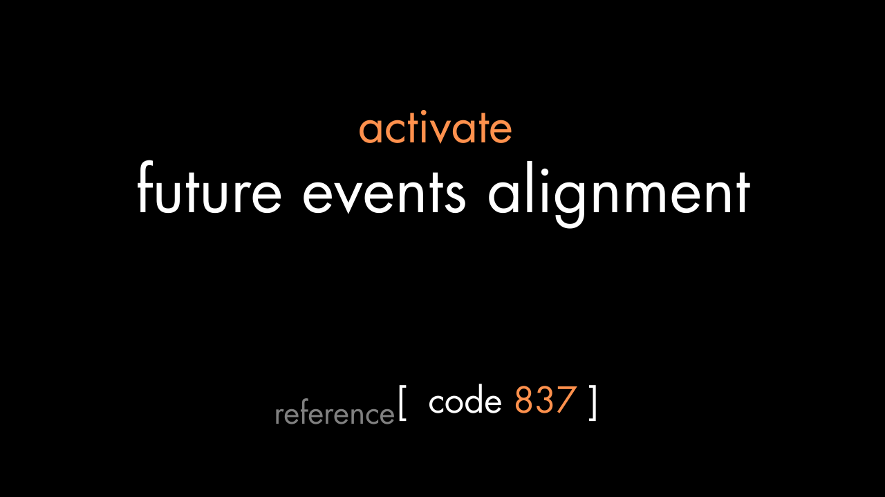 Future Events Alignment Code (PDF)