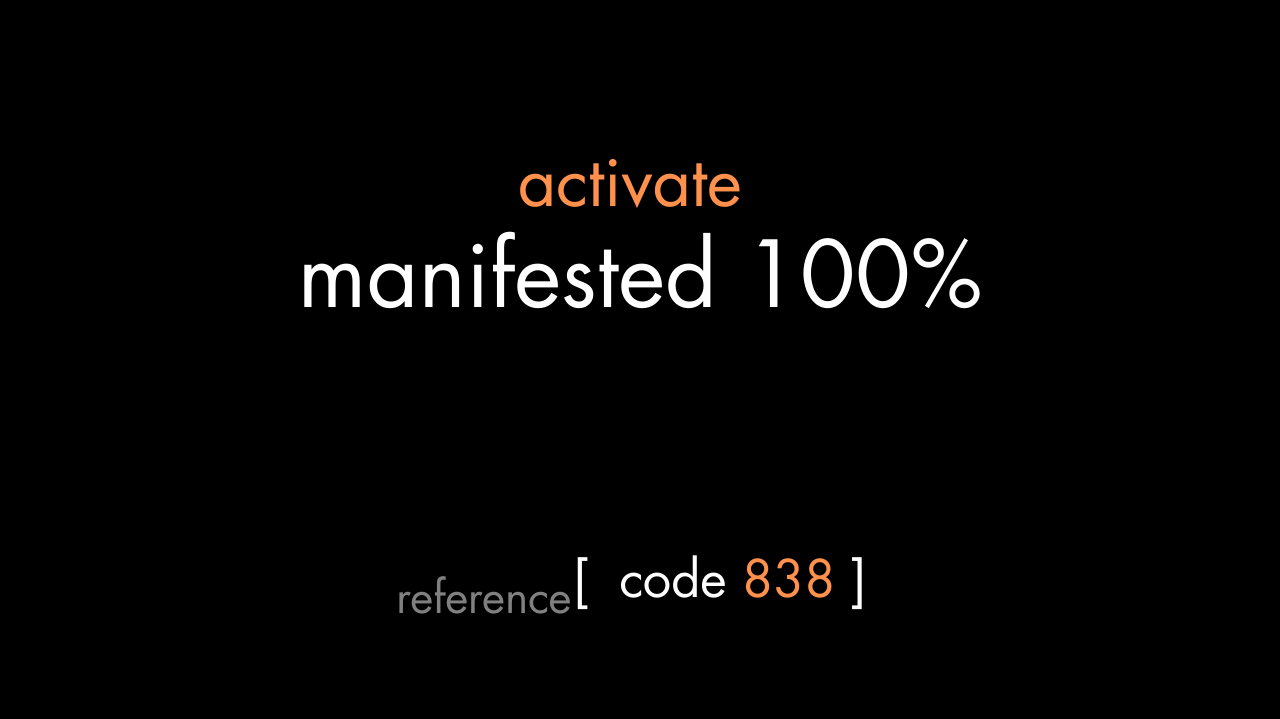 Manifested 100% Code (PDF)