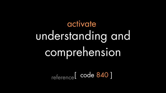 Understanding and Comprehension Code (PDF)