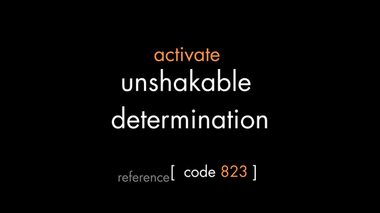 Unshakable Determination Code (PDF)